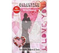 Valentine Word Search Puzzle Book: Word Searches with Easy to Read Print with Heartwarming Puzzles to Celebrate Love, Connection, and Togetherness | ... words ... Gift for Valentines and Free Times