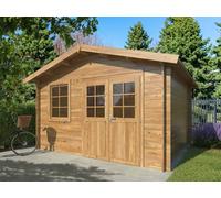 Valentine XL (3.6x3.2m | 11.0m2 | 28mm) Pressure Treated Double Door Garden Shed