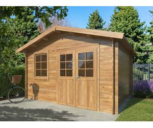 Valentine XL (3.6x3.2m | 11.0m2 | 28mm) Pressure Treated Double Door Garden Shed