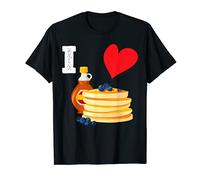 Valentines Breakfast Pancake Lovers Tee, I Love Pancakes T-Shirt