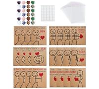 Valentines Cards - Paper, 0x1.97 Inches, Children's Fun Exchange Gift Set | Heart Shaped Valentines Day Cards For Kids Classroom Party Activity Love Tokens