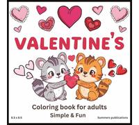 Valentine's: Coloring Book for Adults