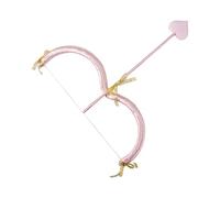 Valentine's Cupid Accessory,Cupid Mini Bow Cupid Set Valentine Cupid Costume Prop Party Gift for Man Women Kids (Light Pink, One Size)