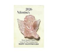 Valentine's Day 2026 Rose Acrylic 5x5x0.5cm - Of Love & Symbol Affection Sincere For Couples, &, Flat Charm 2D Collection