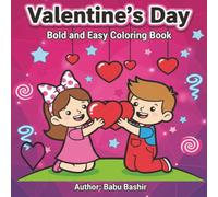 Valentine's Day: Bold and Easy Coloring Book