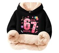 Valentine's Day Boys Fleece Hoodie Cute Print Kids Cozy Pullover Soft Lined Sweatshirt for Toddler and Youth Valentine's Jumper Girls Age 12 Clothes 12-13 Years Jumpers 7