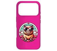 Valentines Day Capybara And Cute Heart Rodent Case for iPhone 17 Pro