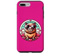 Valentines Day Capybara And Cute Heart Rodent Case for iPhone 7 Plus/8 Plus