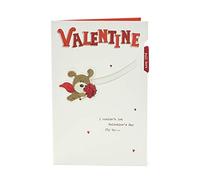 Valentine's Day Card for My Valentine, Cute Valentine's Day Gift Card for Her, Gift for Him - Cute Dog, Lots of Woof