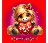 Valentines Day Card for Someone Very Special (Horse)