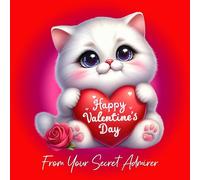 Valentines Day Card from Secret Admirer (Cat Kitten)