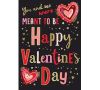 Valentines Day Card, Meant to be - 9 x 6 inches - Avant Garde Studios
