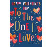 Valentines Day Card, One I Love - 9 X 6 inches - Avant Garde Studios