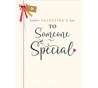Valentines Day Card, Valentines Day To Someone Special - 8 x 6 inches - Piccadilly Greetings