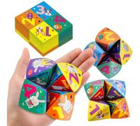 Valentines Day Cards Gifts for Kids School Classroom 28 Pack Cootie Catcher | Valentines Party Favors for Kids Exchange Prize School Cooties Game for Children Boys & Girls Fun Fortunes Classroom Greeting