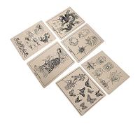Valentine's Day Carnival Lifelike Non-toxic Rubber Practice Skin, Soft Safe Tattoo Training Skin, Richly Patterned for Tattoo Artist Tattoo Beginner