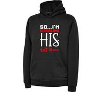 Valentines Day Couple Matching Pack Hoodie I Stole Her Heart Valentines Day Presents I'm Stealing His Last Name Valentines Day Gifts Gift for GF/BF Gift for Husband/Wife Unisex Top
