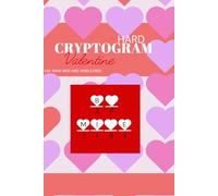 Valentine's Day Cryptogram Hard Fun Book