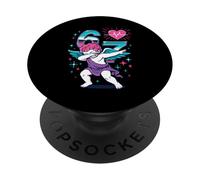 Valentines Day Dabbing Angel 67 Vday Cupid Funny Dancing PopSockets Adhesive PopGrip