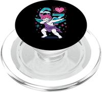 Valentines Day Dabbing Angel 67 Vday Cupid Funny Dancing PopSockets PopGrip for MagSafe