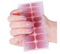 Valentine's Day Full Wrap Nails Stickers Nails Polish Strips Adhesive Nails Art Decals For Nails Art Decorations