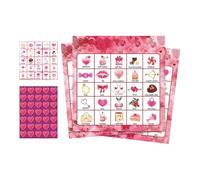 Valentine's Day Gathering Card Game,Valentine's Day Card Game Game,Valentine's Day Card Game for Multiple Players,Card Game for Group Activities,For and A