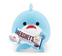 Valentine's Day Gift - Snackles, Series 2, Shark (Hershey, Cookie n Cream), Plush Toy, Medium (35 cm), Brown Box, (Shark)