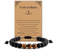 Valentine's Day Gifts for Godfather Valentine's Day Gifts for God Bracelets for Father Valentines Gifts for Godfather Birthday Gifts for Godfather Birthday Gifts for Godfather Father's Day Gifts From