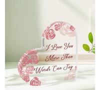 Valentines Day Gifts For Her Him,Boyfriend Gifts,Valentine Acrylic Plaque, For Him,Wedding Gifts For Bride Groom,Gifts For Girlfriend,Couple Gifts,Girlfriend Boyfriend