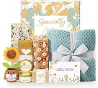 Valentine's Day Gifts for Her, Sending Sunshine, Self Care Package, Spa Gift Baskets for Women, Mother's Day, Birthday, Gifts for Women, Best Friends, Mother, Sister, Wife, Grandma