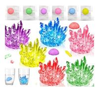 Valentines Day Gifts for Kids,Crystal Growing Kits with Valentine Cards,Unique Crystal Growing Science Kit,Fun Classroom Exchange Science Gifts and School Party Favors for Boys Girls Teens