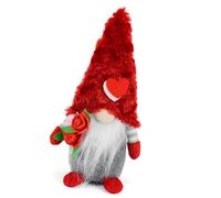 Valentines Day Gnomes Holding Heart In Hands Dolls For Wife Husband Couple Girlfriend Festival Standing Gnomes