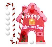 Valentine's Day Golf Game Set, Encourages Interaction, 1 Set, Golf Entertainment Kit, Indoor Mini Swing Game, Interactive Activity, For Men And Women