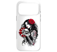 VALENTINES DAY GOTHIC WOMEN WITH SKULL DAY OF THE DEAD Case for iPhone 17 Pro Max