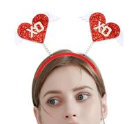 Valentine's Day Hair Accessory, Sparkly Sequin Headwear - Perfect Valentine's Day Headband for Parties and Festivals | Also Great as a Accessory for the
