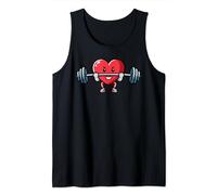 Valentines Day Heart Workout Funny Fitness Tank Top