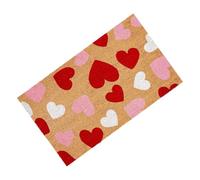 Valentines Day Indoor Rug - Non Slip Decor Doormat, Holiday Welcome Mat, Romantic Floor Accent | Stylish Entryway Rug For Home Patio Porch Wedding Party Seasonal Textile Feature Festive Display Event