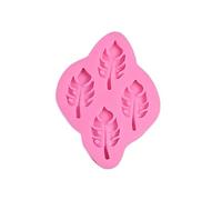 Valentines Day Leaf Silicone Mold Fondant Chocolate Clay Resin Model Cake Decorating Tool Baking Accessories Chocolate Fondant Green Bean