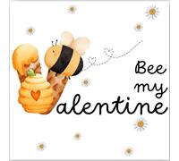 Valentines Day Love Card Anniversary Birthday Her Him Girlfriend Boyfriend Wife Husband Partner Couple Romantic Cute Sweetheart Note Unique Heartfelt Gift Message14x14 cm