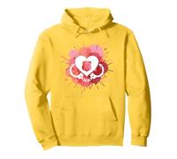 Valentines Day Love Heart Handcuffs Romantic Couple Pullover Hoodie