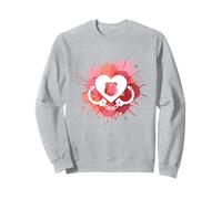 Valentines Day Love Heart Handcuffs Romantic Couple Sweatshirt
