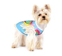 Valentine's Day Love Heart Print Dog Shirt,Dog Shirt Vest for Small Breeds Like Chihuahuas,Yorkies, and Puppies