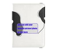 Valentine's Day Lover Simple Line customize Leather Passport Holder Cover Card Holder Passport Case Document Organizer Holder Accessories Lightweight, Valentine's Day Lover simple Line, One Size