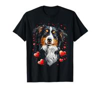 Valentine's Day Miniature American Shepherd T-Shirt