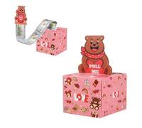 Valentine's Day Money Box for Cash Gift,Valentine's Day Pull Surprise Money Gift Box for Her Him Presents,Funny Pull Cash from Money Case Novelty Festival Cash Drawer Valentines Gifts for Girlfriend
