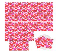 Valentine's Day Napkins, Heart Napkins, Guest Napkins Decorative Table Napkins | Exquisite Valentine's Day Party Napkins for Living Dining Room