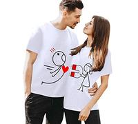 Valentines Day Outfit Women Cute Valentines Day Shirt Heart Pattern Sweater Romantic Lover Sweatshirt Women Long Sleeve Red Shirt Women Husband Wife Tshirt Pullover