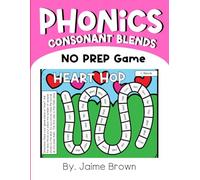 Valentine's Day Phonics Game Consonant Blends Sight Words