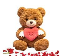 Valentine's Day Plush Animal | Heart Bear Packaging Valentine's Day Plush Toy - 9.84 Inches Plush Pellette, This Gift-Worthy Plush Toy Is The Perfect Accent Piece That Exudes Love
