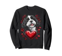 Valentine's Day Portuguese Water Dog Sweatshirt